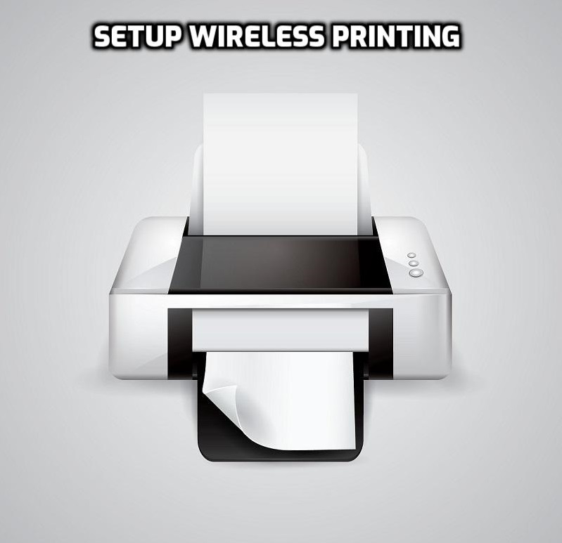 setup wireless printing