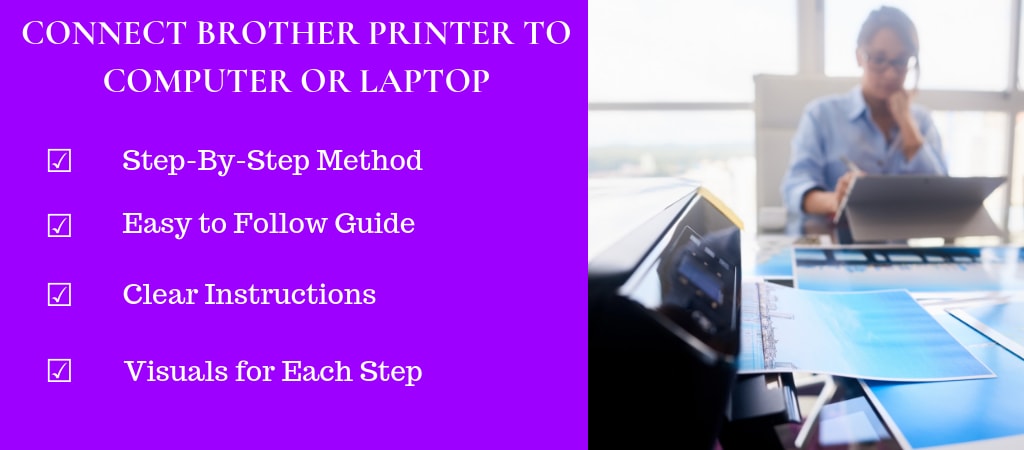 connect brother printer to computer