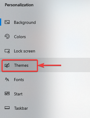 click on theme - Wi-Fi option missing
