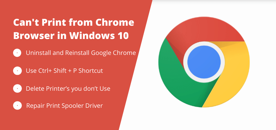 Adgang Gemme fordøjelse SOLVED] Can't Print from Chrome Browser in Windows 10 - PCASTA