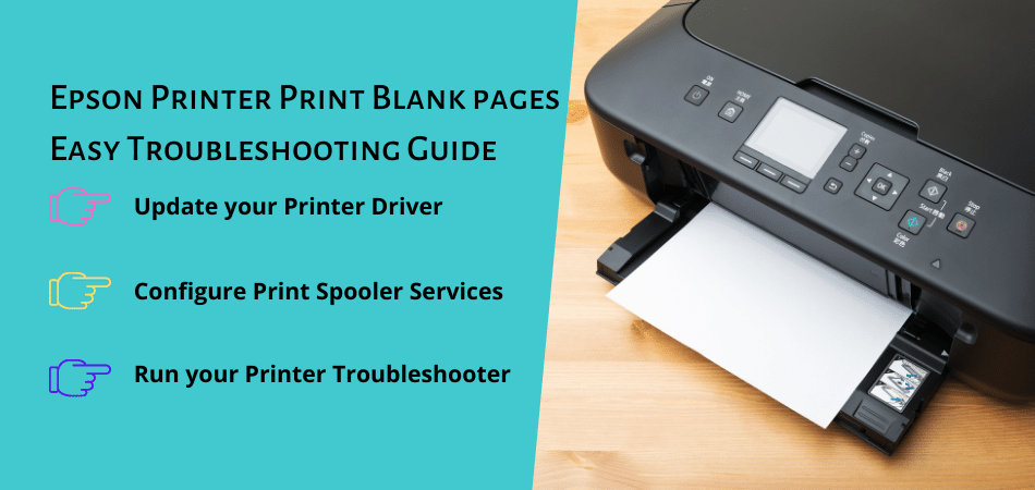 How to fix Epson printer printing blank page error