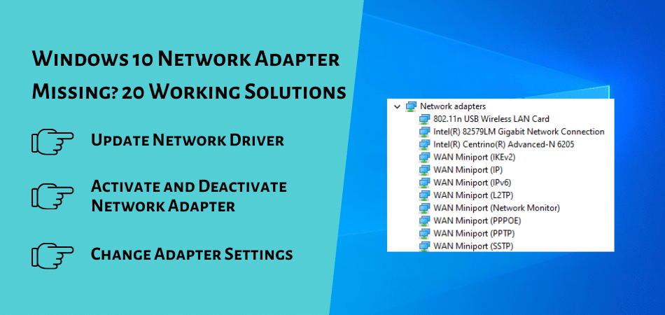 windows 10 network driver update