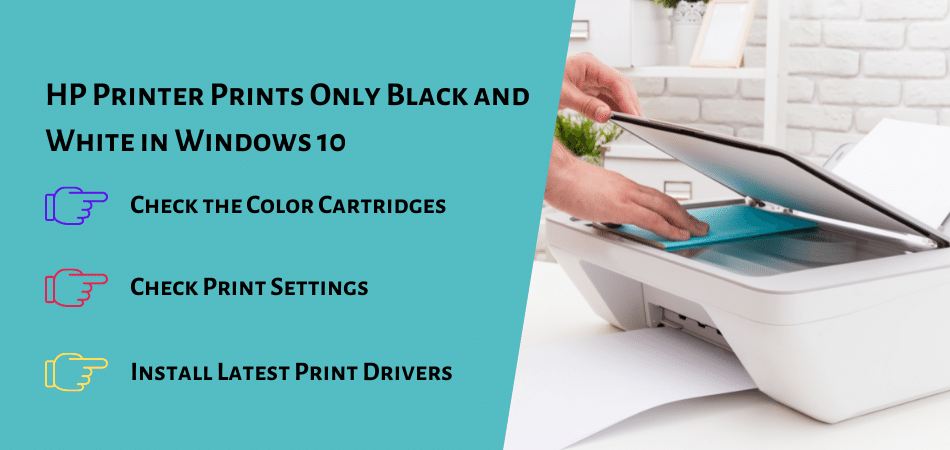 How do i make an hp 2025 printer print only black and white - planetgera