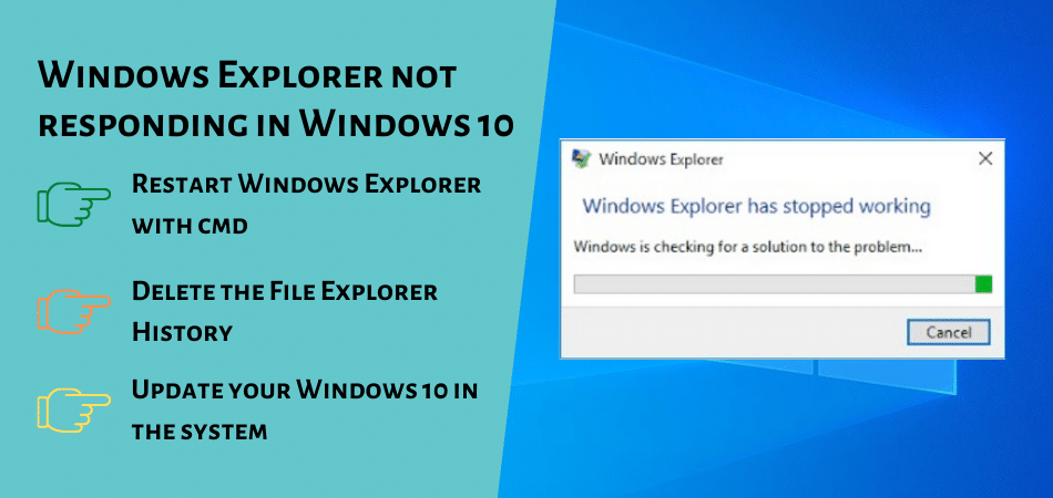 windows 10 not responding windows 10 not responding