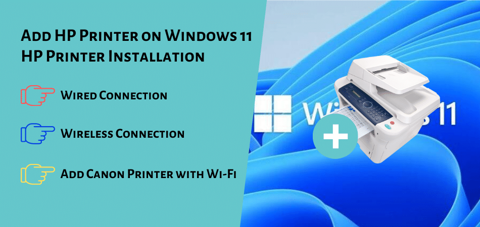 how to add hp printer in windows 11
