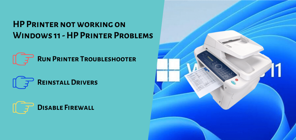 hp printer not working windows 11