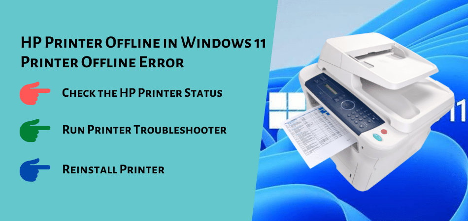 FIXED] HP Offline in Windows - Printer Error | PCASTA