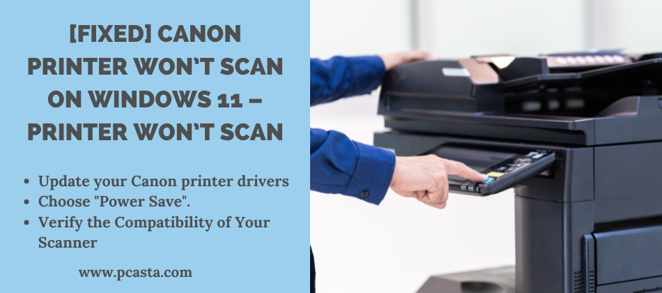 unable to install canon printer on windows 11
